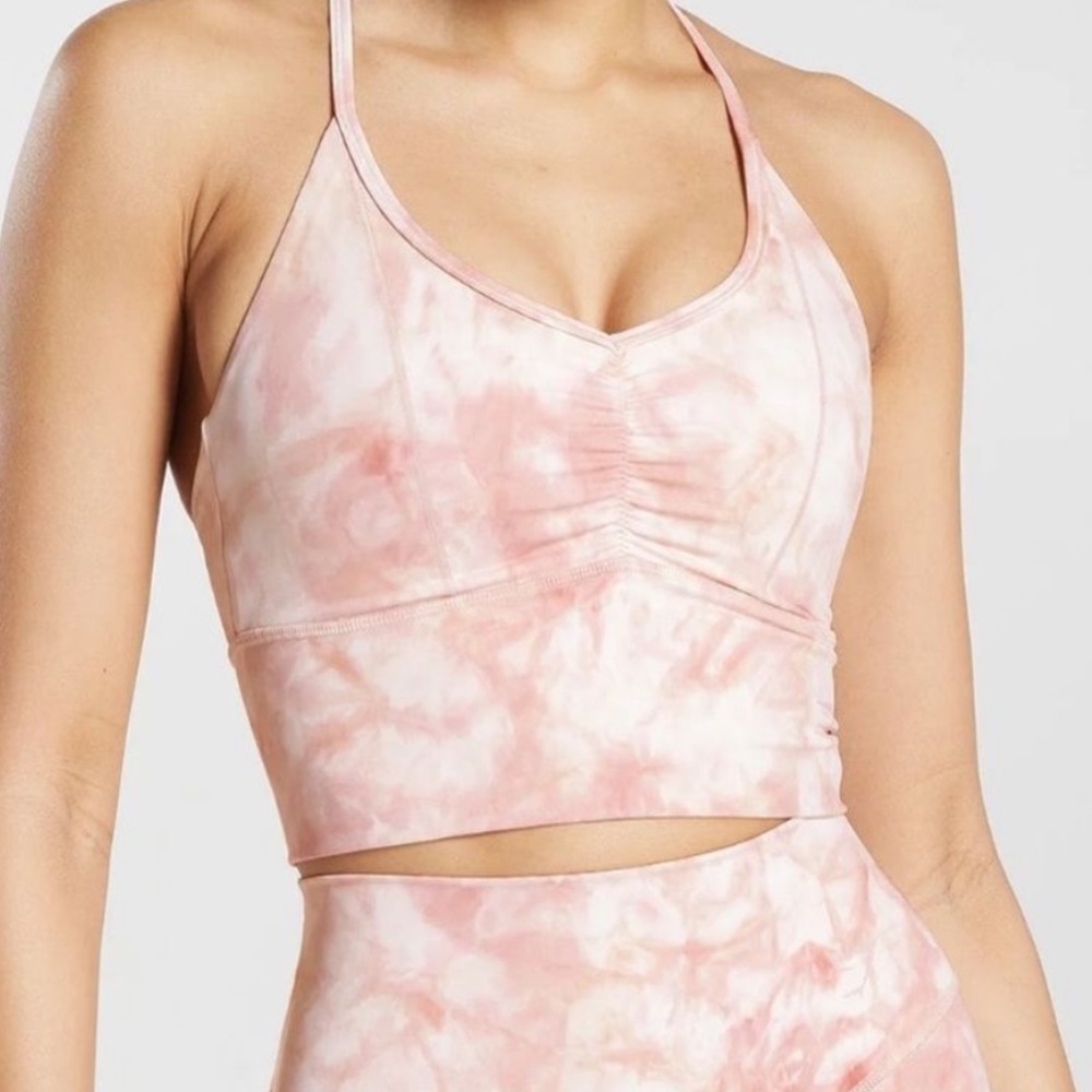 EUC like new Gymshark (XS-S) Elevate Spray Dye Longline Bra